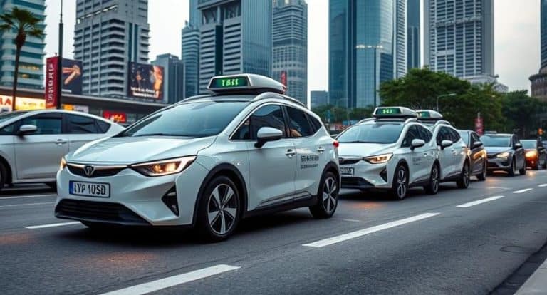 Singapura Siap Hadirkan Taksi Tanpa Sopir Mulai 2026