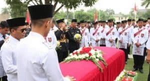 Staf KBRI Peru Zetro Purba Dimakamkan di Sari Mulya