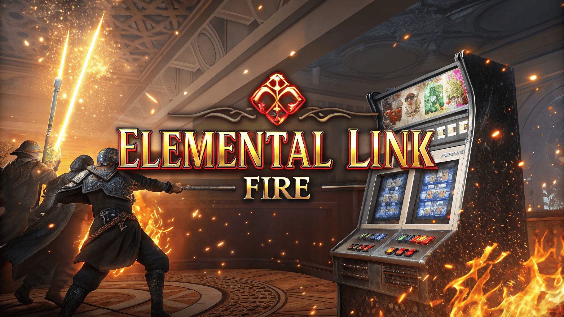 Elemental Link fire Seru dengan Tema Api dan Elemen Menarik